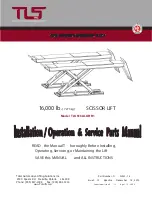 TLS TLSS16ALORR1 Instructions & Operating Manual preview