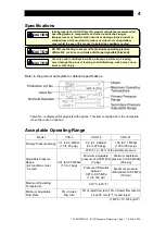 Предварительный просмотр 5 страницы TLV COS-16 Instruction Manual