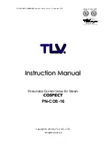 Предварительный просмотр 1 страницы TLV COSPECT PN-COS-16 Instruction Manual