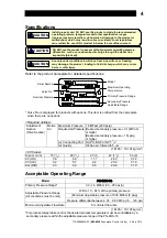 Предварительный просмотр 5 страницы TLV COSPECT PN-COS-16 Instruction Manual