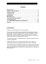 Предварительный просмотр 2 страницы TLV DC3-H Instruction Manual