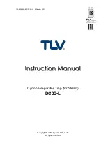 Preview for 1 page of TLV DC3S-L Instruction Manual