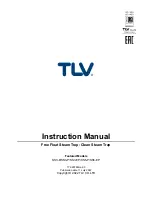 TLV Free Float S3-E Instruction Manual preview