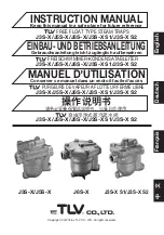 Предварительный просмотр 1 страницы TLV J3S-X Instruction Manual