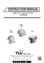 Предварительный просмотр 1 страницы TLV JA Series Instruction Manual