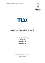 Предварительный просмотр 1 страницы TLV JH3S-B Instruction Manual