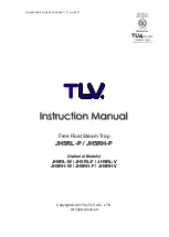 TLV JH5RH-P Instruction Manual preview