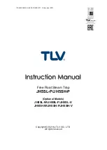 TLV JH5SH-F Instruction Manual preview