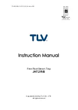 TLV JH7.2R-B Instruction Manual предпросмотр