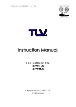 Предварительный просмотр 1 страницы TLV JH7RL-B Instruction Manual