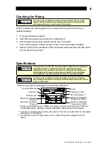 Preview for 5 page of TLV LEX8-TZ Instruction Manual