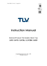 TLV LV13 Instruction Manual предпросмотр