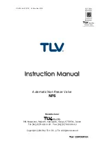 Предварительный просмотр 1 страницы TLV NF6 Instruction Manual