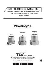 TLV PowerDyne HR150A Instruction Manual предпросмотр