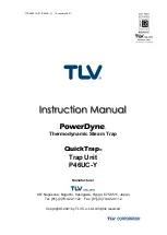 Preview for 1 page of TLV PowerDyne QuickTrap P46UC-Y Instruction Manual