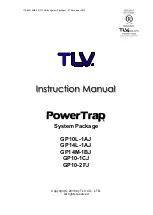 Preview for 1 page of TLV PowerTrap GP10-1CJ Instruction Manual