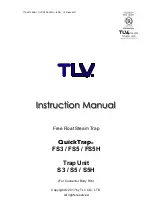 Предварительный просмотр 1 страницы TLV QuickTrap FS3 Instruction Manual