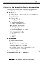 Предварительный просмотр 5 страницы TLV SC-F70 Operating Instructions Manual