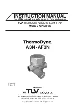 TLV ThermoDyne A3N-AF3N Instruction Manual предпросмотр