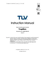 TLV TrapMan TM5N Instruction Manual предпросмотр