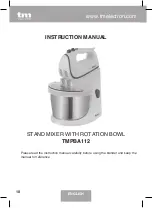 Предварительный просмотр 10 страницы TM Electron TMPBA112 Instruction Manual