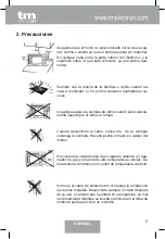 Предварительный просмотр 7 страницы TM Electron TMPHO023 Instruction Manual