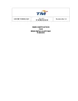 Preview for 1 page of TM RGX4400 Work Instructions