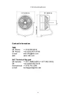 Preview for 23 page of TMB ProFan Operating Manual