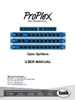 Preview for 2 page of TMB ProPlex Opto-Splitter 2x10 RDM User Manual