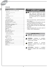 Preview for 14 page of TMB QUICK A11 Use And Maintenance Manual