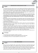 Preview for 15 page of TMB QUICK A11 Use And Maintenance Manual