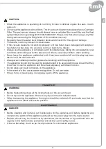 Preview for 17 page of TMB QUICK A11 Use And Maintenance Manual