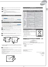 Preview for 21 page of TMB QUICK A11 Use And Maintenance Manual