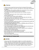 Preview for 9 page of TMB Tornado Use And Maintenance Manual