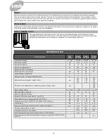 Preview for 14 page of TMB Tornado Use And Maintenance Manual