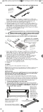 Preview for 4 page of TMC Aquarium 1906-UK Manual