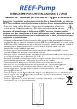 Preview for 20 page of TMC Aquarium REEF-Pump 12000 Instructions For Installation And Use Manual