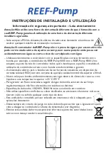 Preview for 28 page of TMC Aquarium REEF-Pump 12000 Instructions For Installation And Use Manual