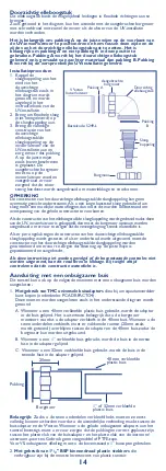 Preview for 16 page of TMC Aquarium V2ecton 200/G8T5 Instructions For Installation And Use Manual