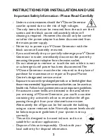 Preview for 4 page of TMC Aquarium V2O3zone Manual