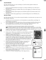 Preview for 19 page of TMC Aquarium V2React 300 Compact Instructions For Installation And Use Manual