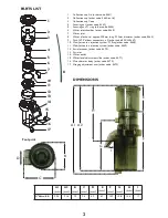 Предварительный просмотр 3 страницы TMC Aquarium V2Skim 80 Instructions For Installation And Use Manual