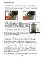 Предварительный просмотр 11 страницы TMC Aquarium V2Skim 80 Instructions For Installation And Use Manual