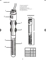 Preview for 4 page of TMC Aquarium V2Therm Instructions For Installation And Use Manual