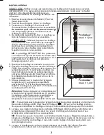 Preview for 9 page of TMC Aquarium V2Therm Instructions For Installation And Use Manual