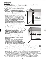 Preview for 25 page of TMC Aquarium V2Therm Instructions For Installation And Use Manual