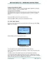 Предварительный просмотр 17 страницы TMC Radio P25 SRP9100 Operating Instructions Manual