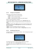 Предварительный просмотр 33 страницы TMC Radio P25 SRP9100 Operating Instructions Manual