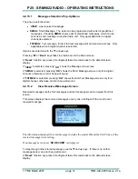 Preview for 31 page of TMC Radio SRM9022-P25 Operating Instructions Manual