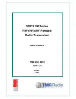 Preview for 1 page of TMC Radio SRP 9100 Service Manual